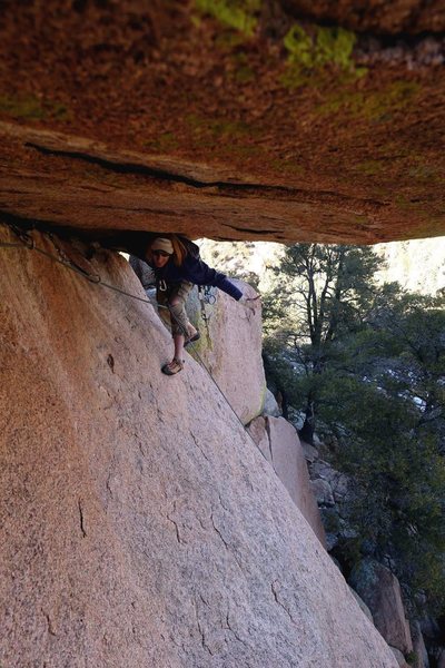 Mark on final traverse of Butter Bars.