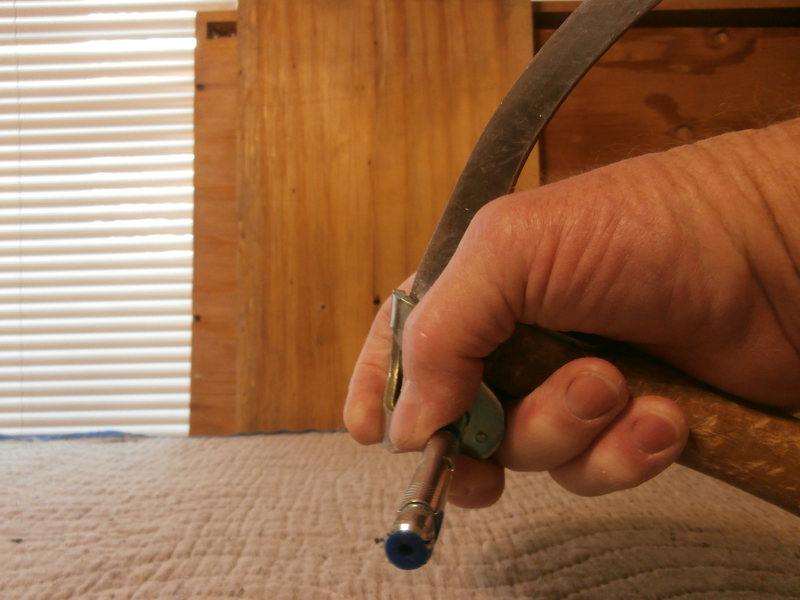 bolt stabbing.4 If you're a freshly drilled hole this is what's coming at you.