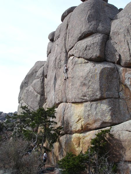 Fred crushing. Karl Bird Crack was taken so this was his second choice for a warm up.