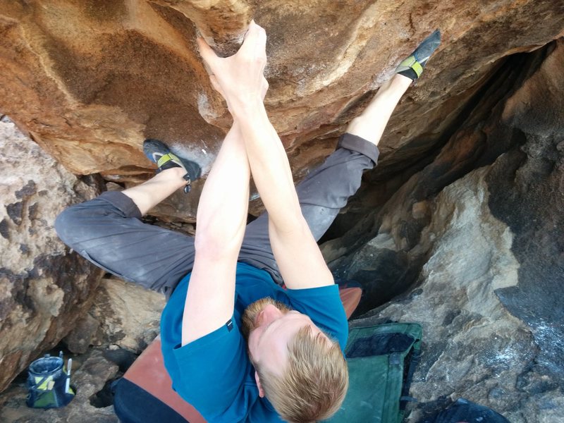 Climb Sledgehammer, Hueco Tanks