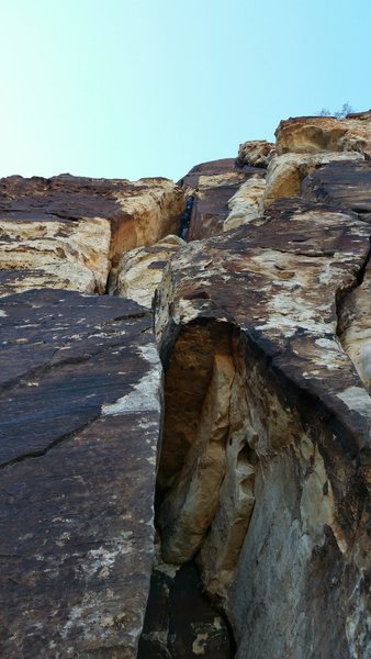 The squeeze on pitch 5 goes... barely!