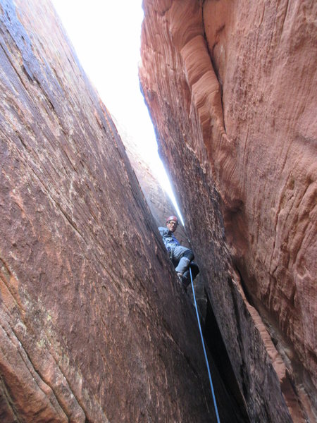 After the crux of The Wallow (5.6-5.7).