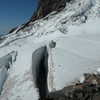 Crevasse on Ingraham Glacier, Mt. Rainier N.P.