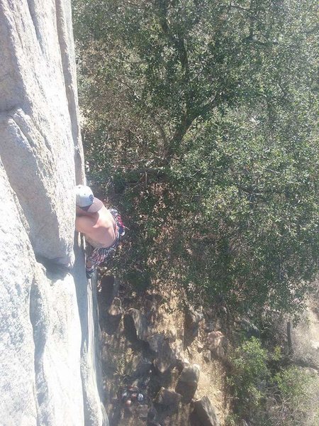 Sunday Y crack climb