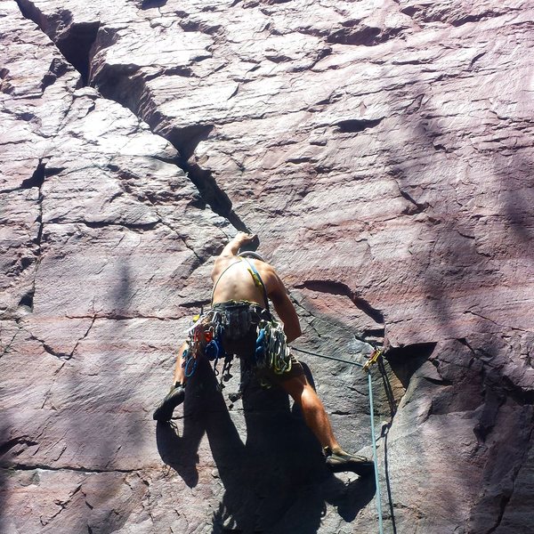 Eric S. on lead