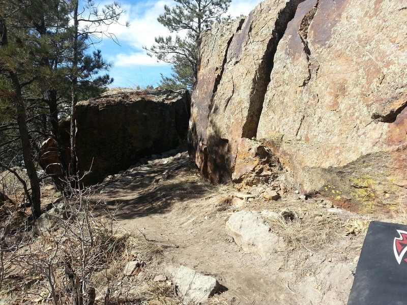 Bouldering in Alpha-Beta-Gamma-Delta Block, Colorado Springs