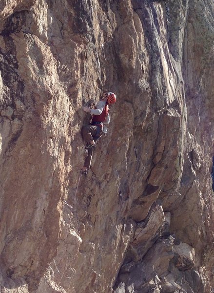 Hofer in the crux.