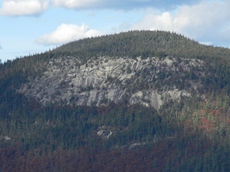 Iron Mountain and it's South Cliffs. Photo was taken from Mt. Pickering