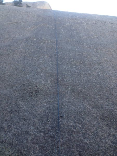 The route is where the rope is.
