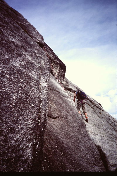 I believe this is the start of the "5.5 traverse"