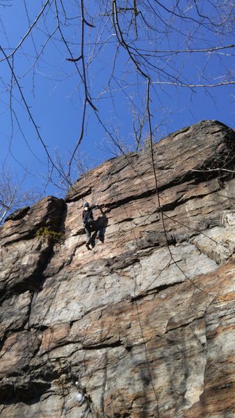 My favorite route at this wall