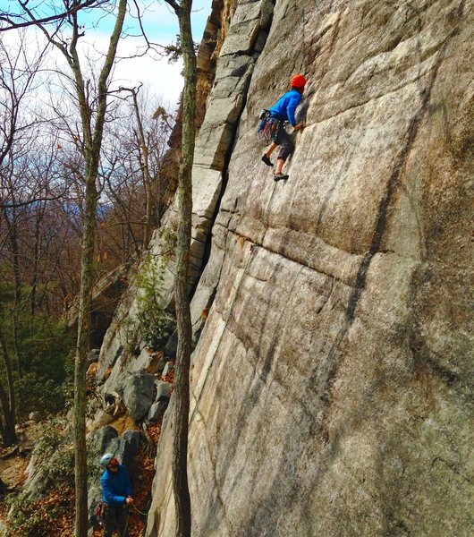 Working through the crux.