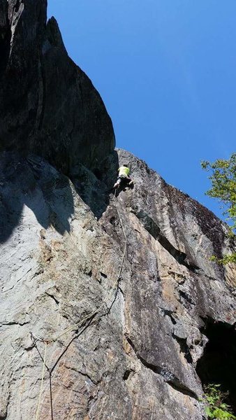 awesome view from the top...once you clip the anchors...keep climbing and take in the amazing view from the top