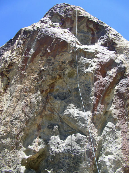 Detail of upper half of Rickless.....abandoned. Feeling strong?