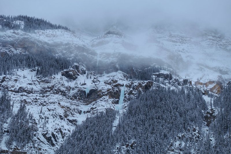 Climbing in Mount Dennis, British Columbia