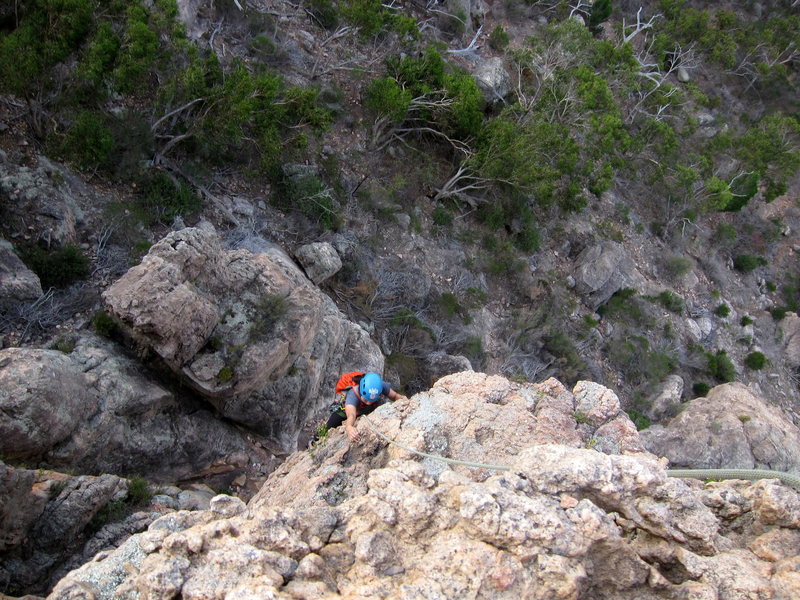 Emma topping out
