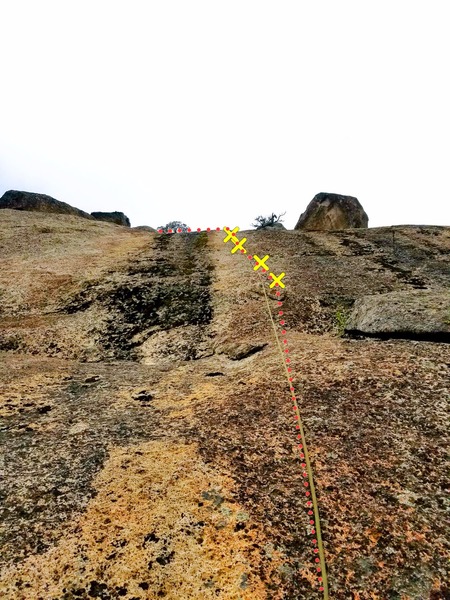 Sunset Strip, the right most exit bolt line.