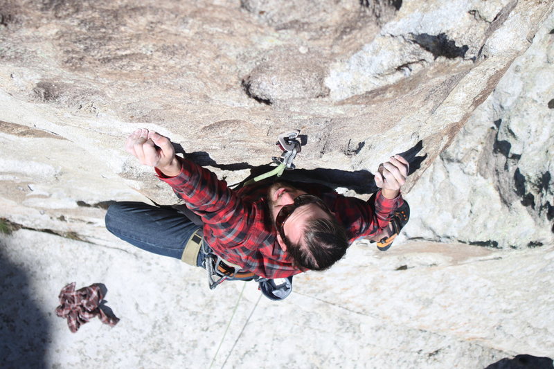 Cruising the Crimson Arete