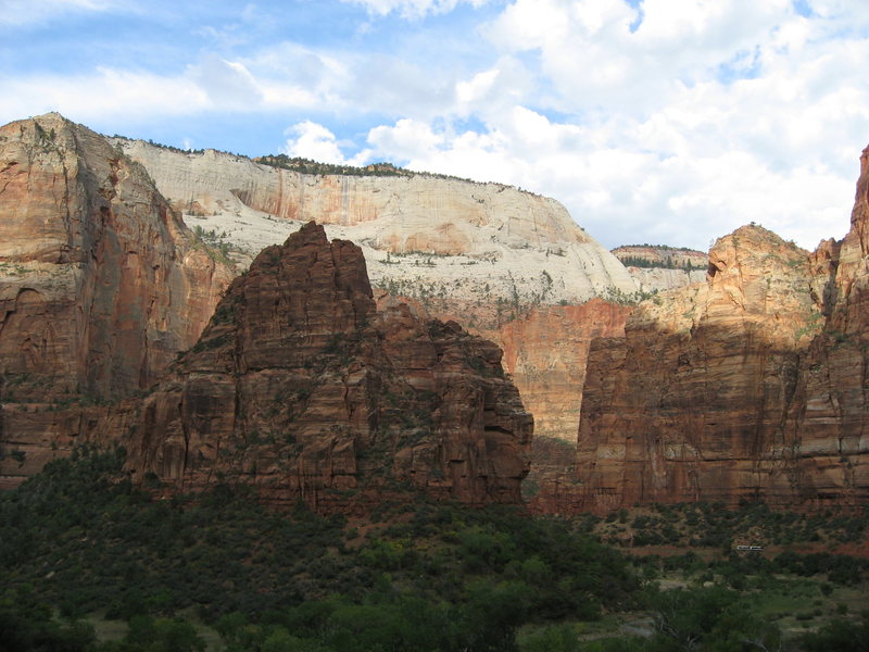 Rock Climbing in The Organ, Zion National Park