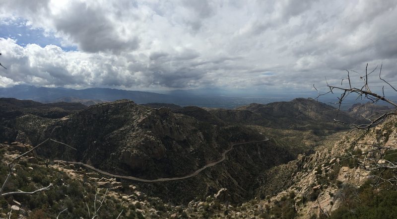 April Showers as seen from Windy Point - 2106