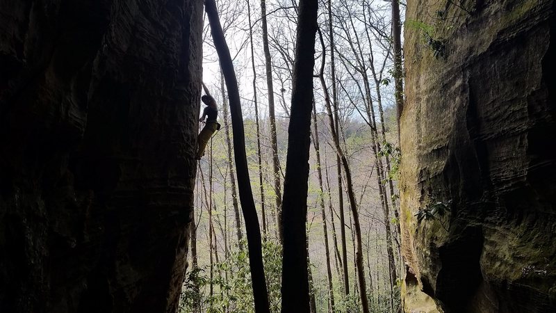 Starting the crux