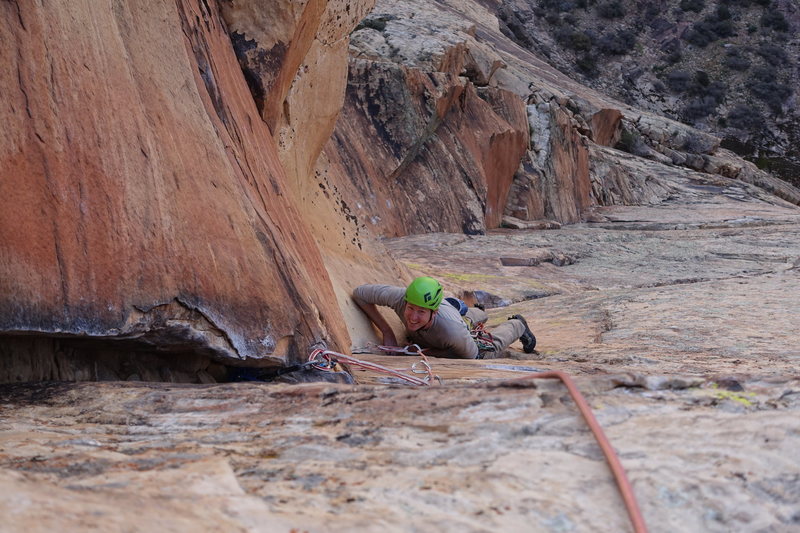 Guy on the second red dihedral pitch