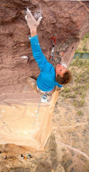 Rock Climb Spank The Monkey Full Smith Rock