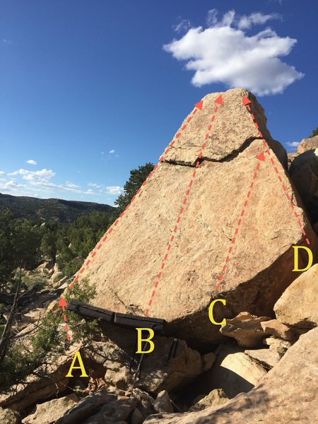 A) Knuckle Dragger<br>
B) Santa's Death Sleigh<br>
C) The Toboggan<br>
D) The Bunny Hill