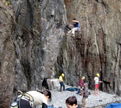 Falling at the crux