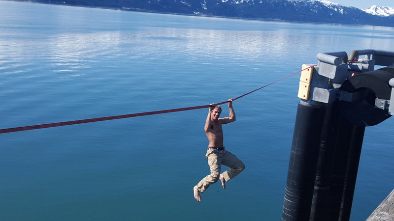 Any one ever wanted to try there hand at some high lines or slack lines? Rock fest is the place to give it a go or enjoy the show smile emoticon Don't forget your surf shorts for this one!!<br>