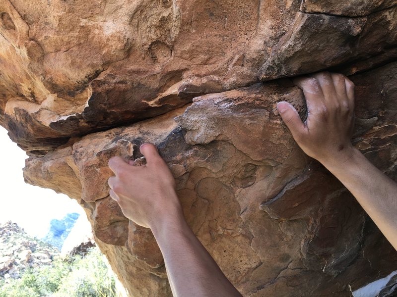 starting holds.