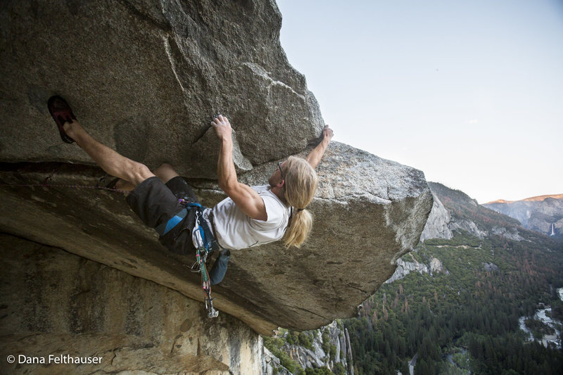 Aaron Livingston reaching for the lip of Separate Reality