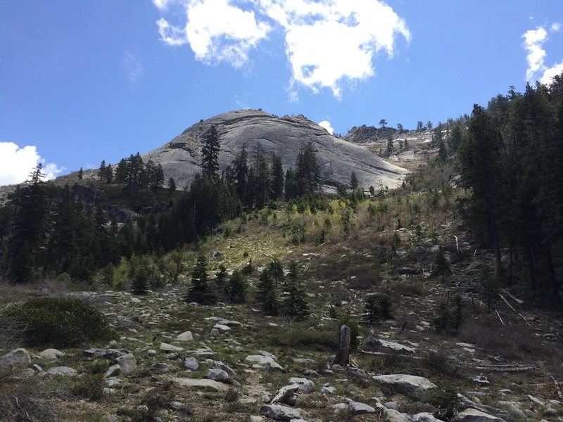 Rock Climbing in Herring Creek Dome, Sonora Pass Highway (108)