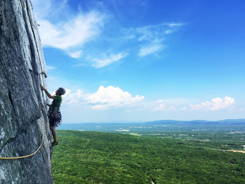 Pitch 3 of CCK on a hot Memorial Day weekend, 2016. Photo by JH.