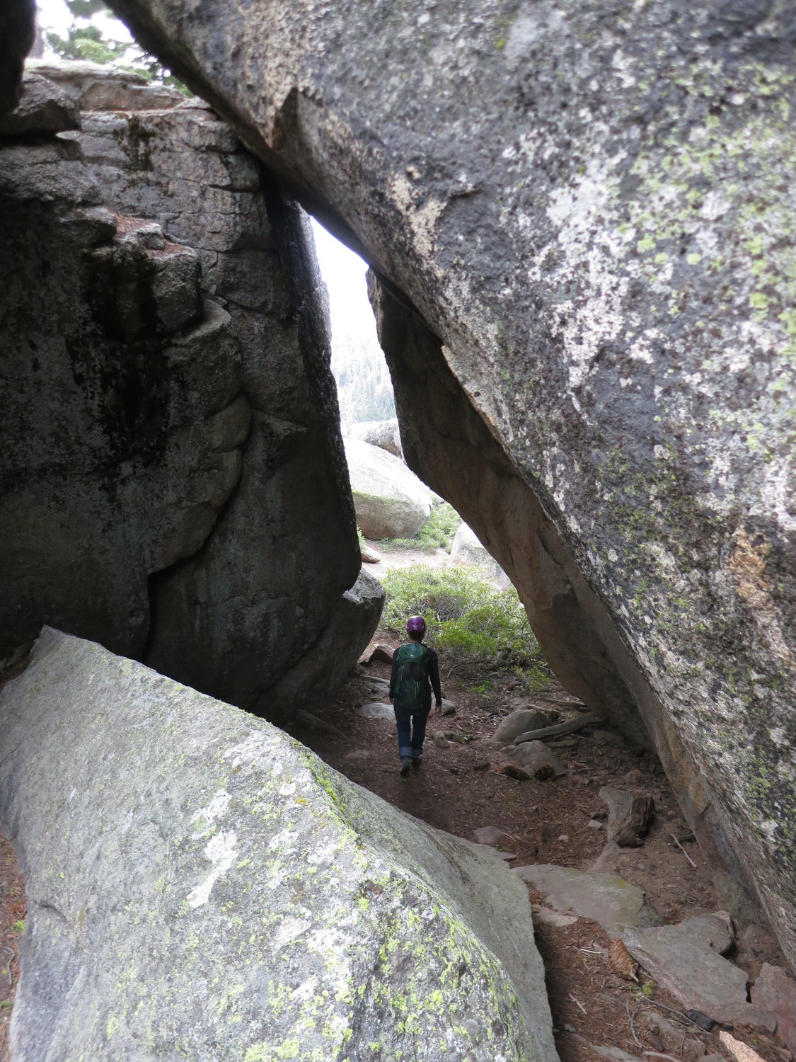 Yeti Cave spoken of in the guidebook.