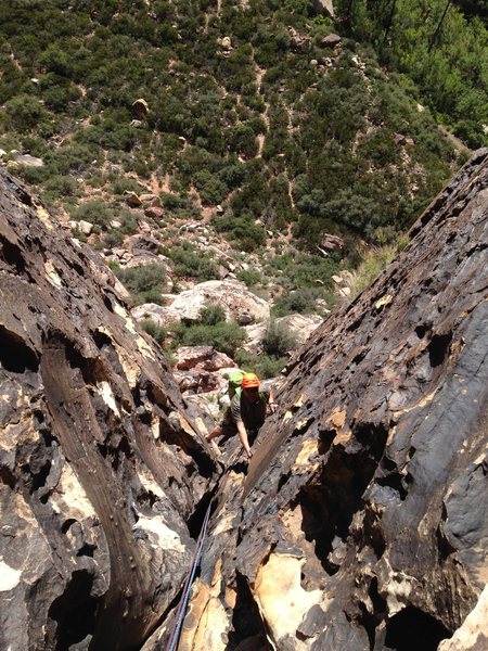 Looking down the first pitch
