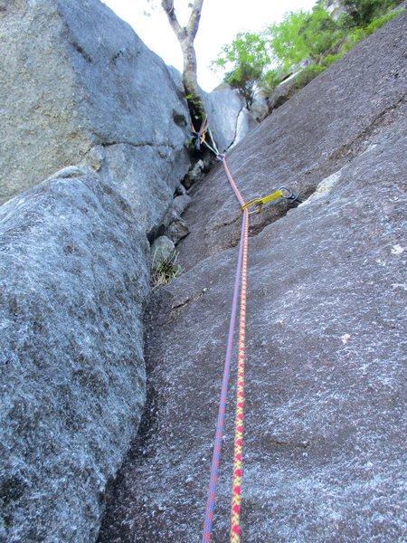 The corner on the second half of Pitch 1 of Borderline.