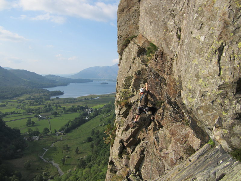 Alan Hinkes on Troutdale Pinnacle 2016