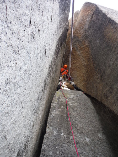 Squeeze chimney on pitch 8