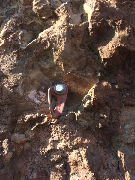 Lead bolt, looks okay to me!
