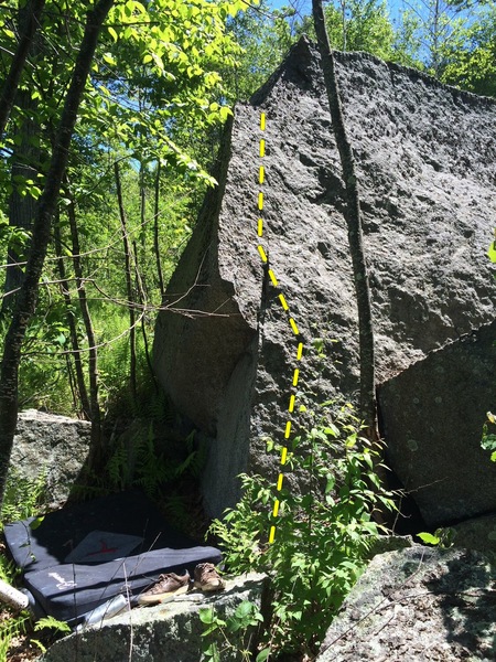 Southwest Arete of Boulder 2.