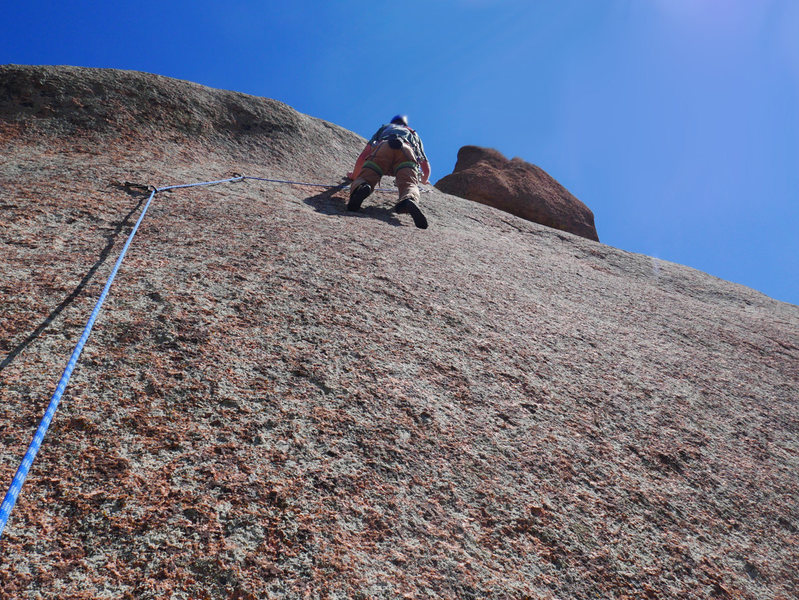 Slab start on the 2nd pitch.