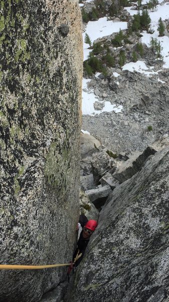 Pitch 5 chimney.