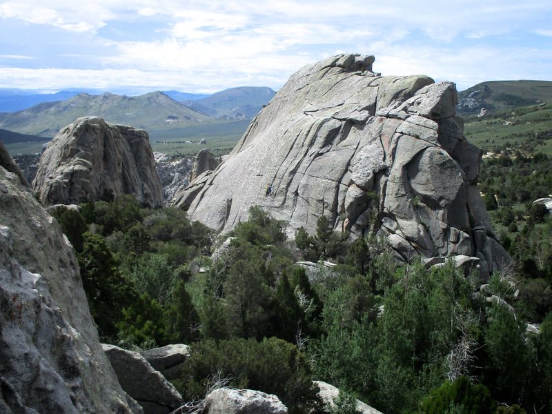 The east side of Window Rock (as seen from Animal Cracker Rock).