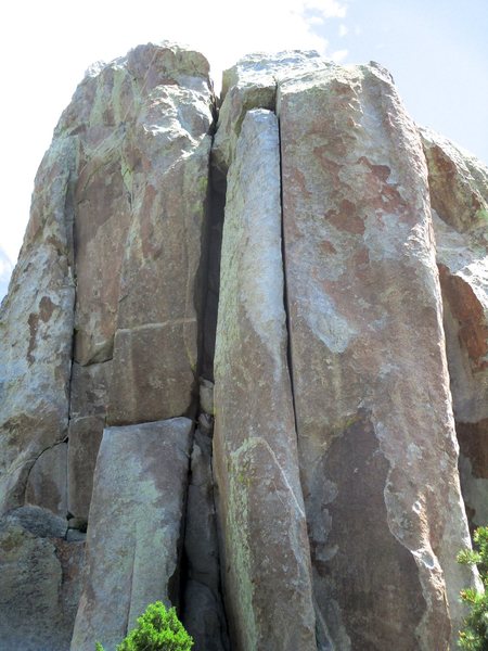 Crack of Doom is the crack just right of center.
