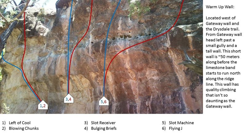 Warmup Wall topo