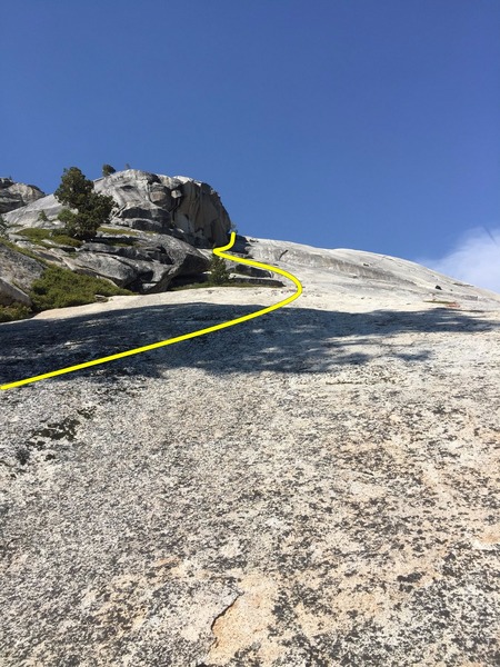 Normal decent route