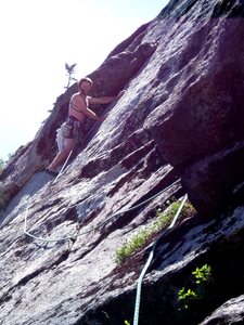 Climbing In High Peaks Region Adirondacks