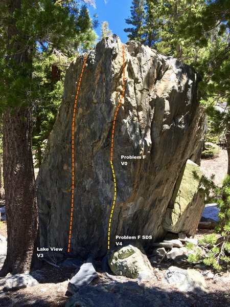 West face topo