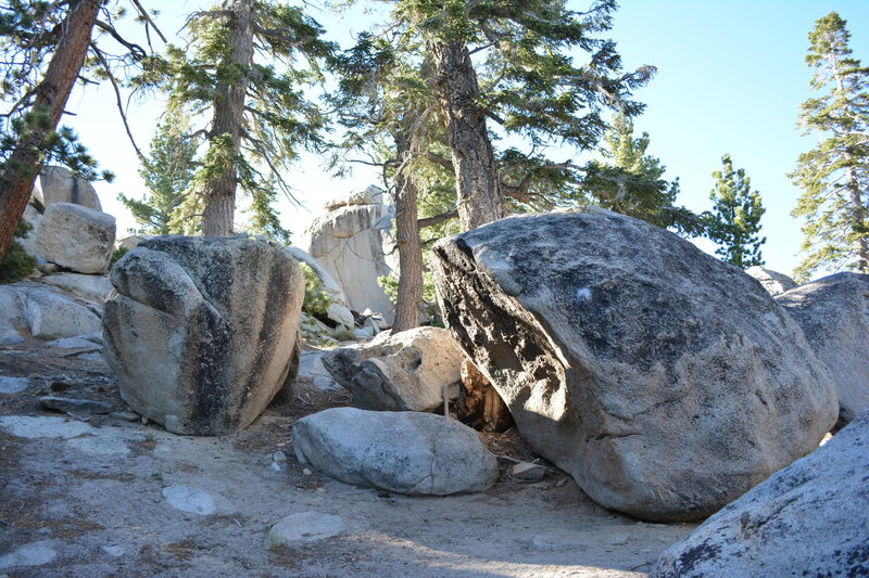 The Wave Boulders, with Tribe Called Conquest in the background